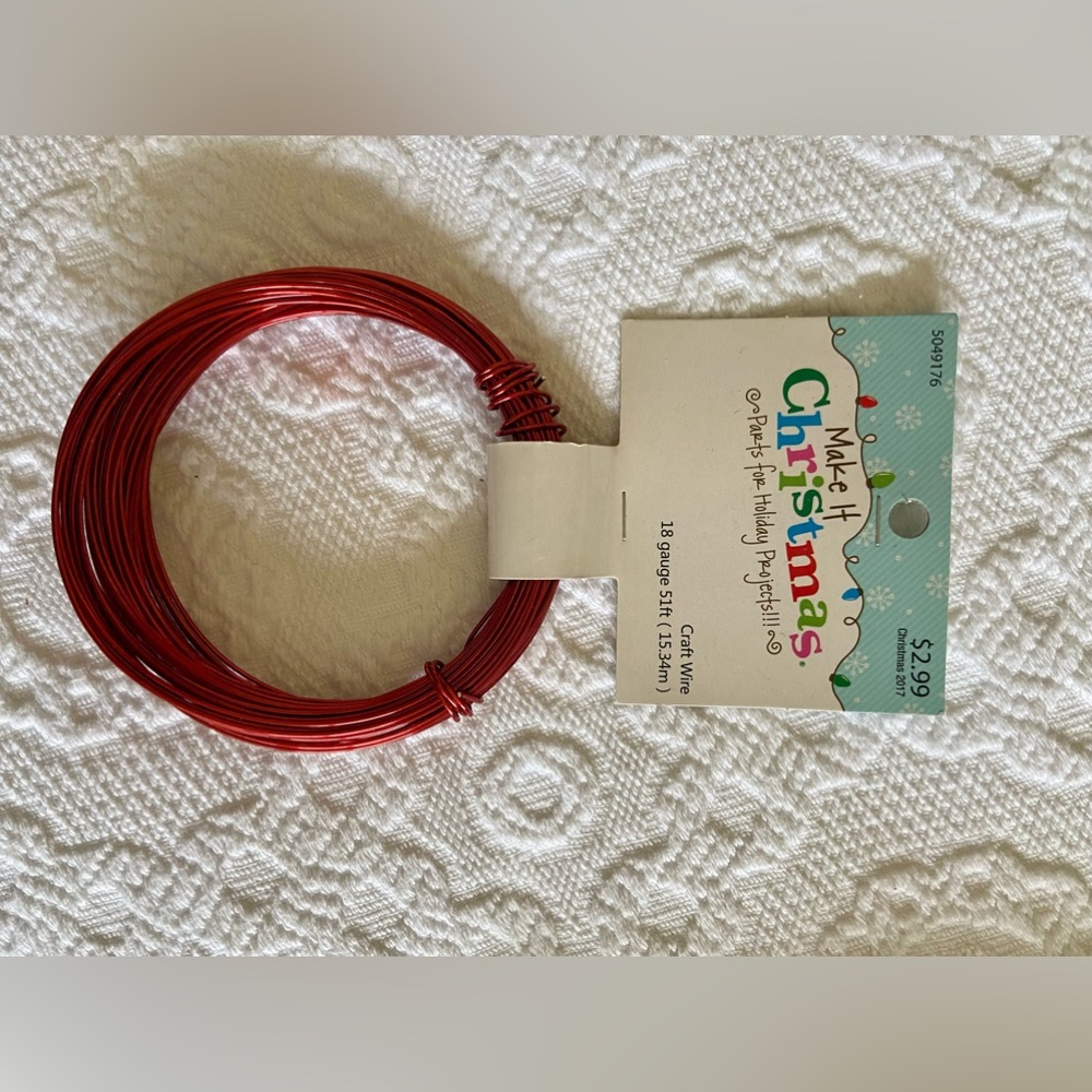 Christmas wire